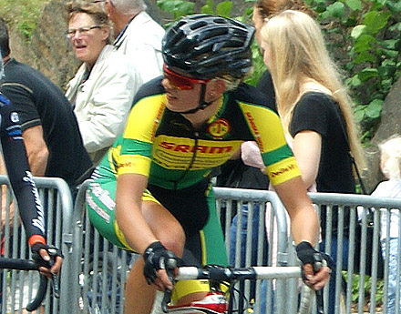 Alexandra Nessmar (arkivbild) vann både etappen och tog över ledningen - Foto: Dennis Nystrand