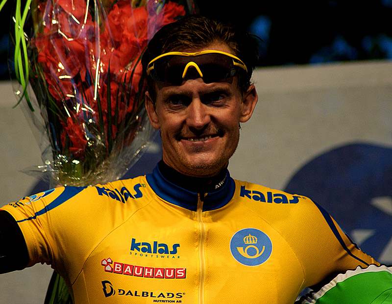 Marcus Svensson (Argon18 Scandinavia) leder SWE Cup 2014 med en deltävling kvar. - Foto: Dennis Nystrand